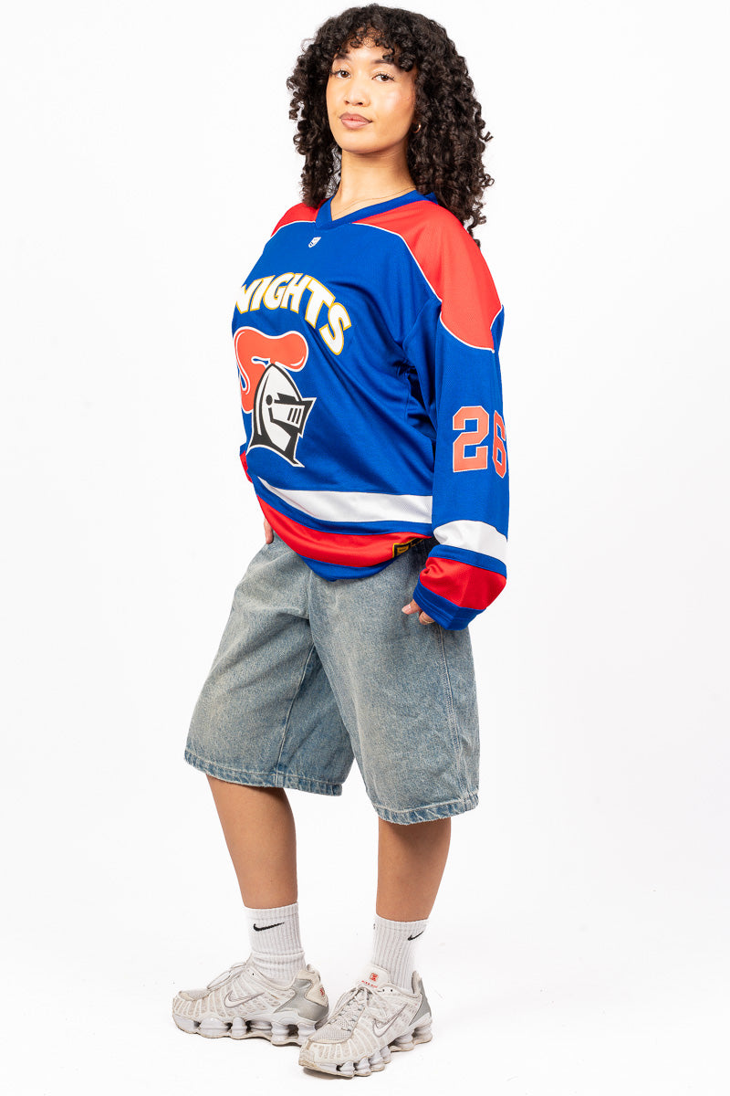 NEWCASTLE KNIGHTS NRL LAS VEGAS 26 LS JERSEY - Womens