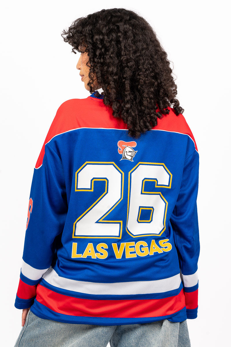 NEWCASTLE KNIGHTS NRL LAS VEGAS 26 LS JERSEY - Womens
