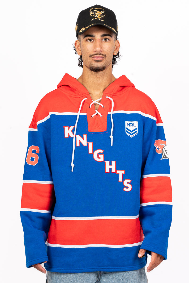 NEWCASTLE KNIGHTS NRL LAS VEGAS 26 HOCKEY JERSEY - Mens