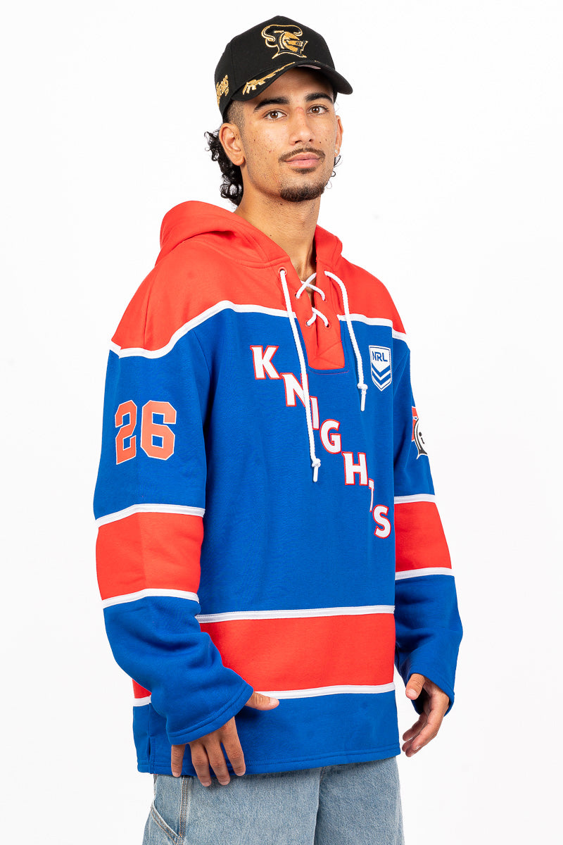 NEWCASTLE KNIGHTS NRL LAS VEGAS 26 HOCKEY JERSEY - Mens