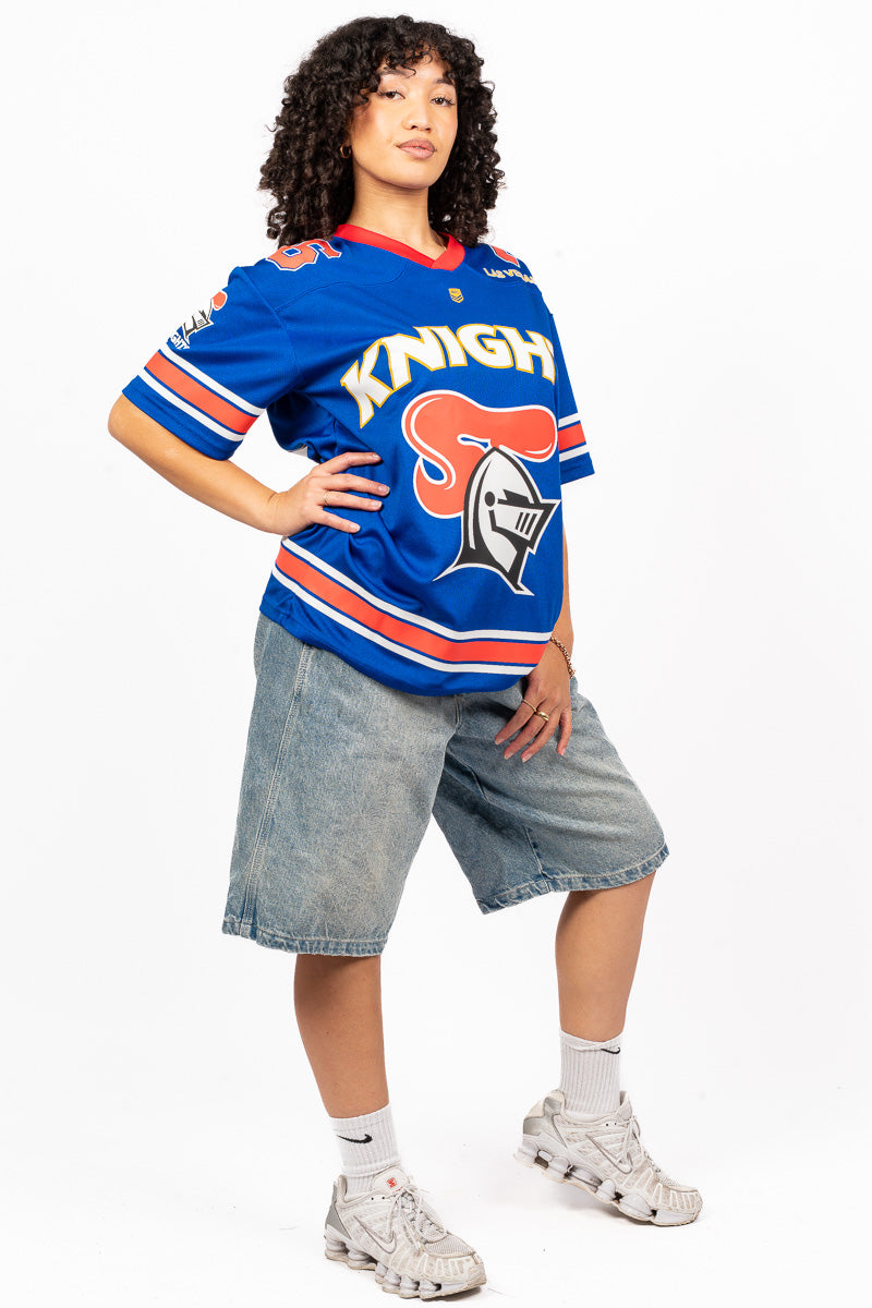 NEWCASTLE KNIGHTS NRL LAS VEGAS 26 GRIDIRON JERSEY - Womens