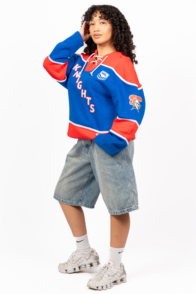 NEWCASTLE KNIGHTS NRL LAS VEGAS 26 HOCKEY JERSEY - Womens