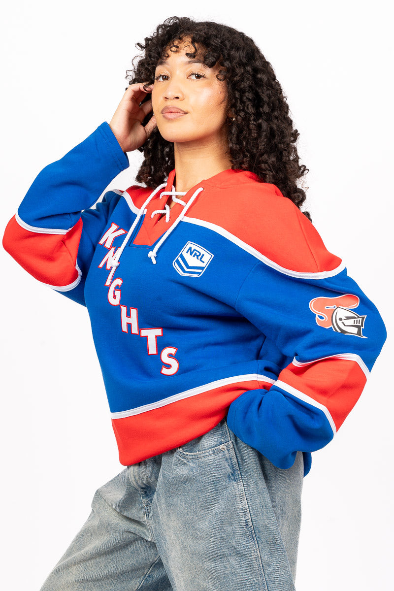 NEWCASTLE KNIGHTS NRL LAS VEGAS 26 HOCKEY JERSEY - Womens
