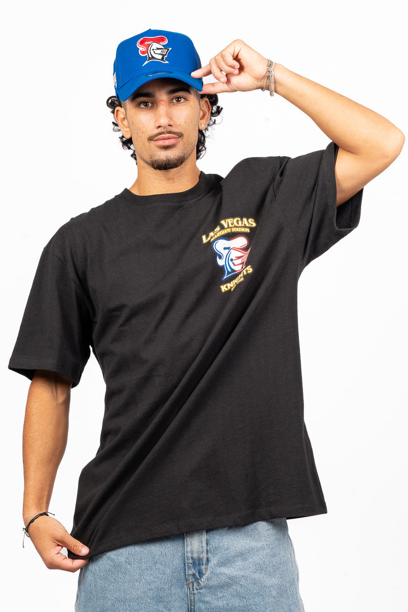 NEWCASTLE KNIGHTS NRL LAS VEGAS 26 T-SHIRT - Mens