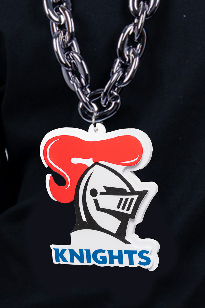 Newcastle Knights NRL Foam Red Chain - Mens