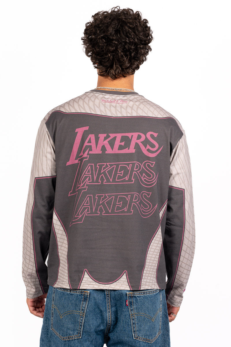 LA Lakers Festival Long-Sleeve Jersey - Mens