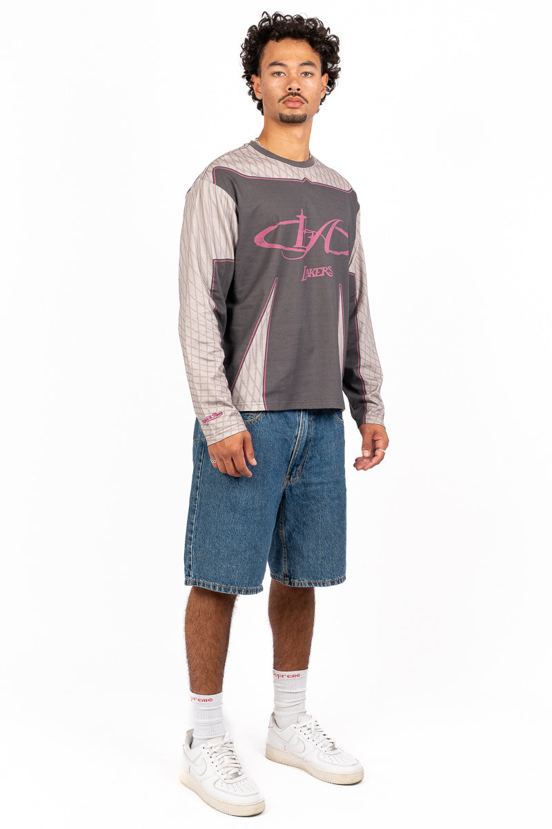 LA Lakers Festival Long-Sleeve Jersey