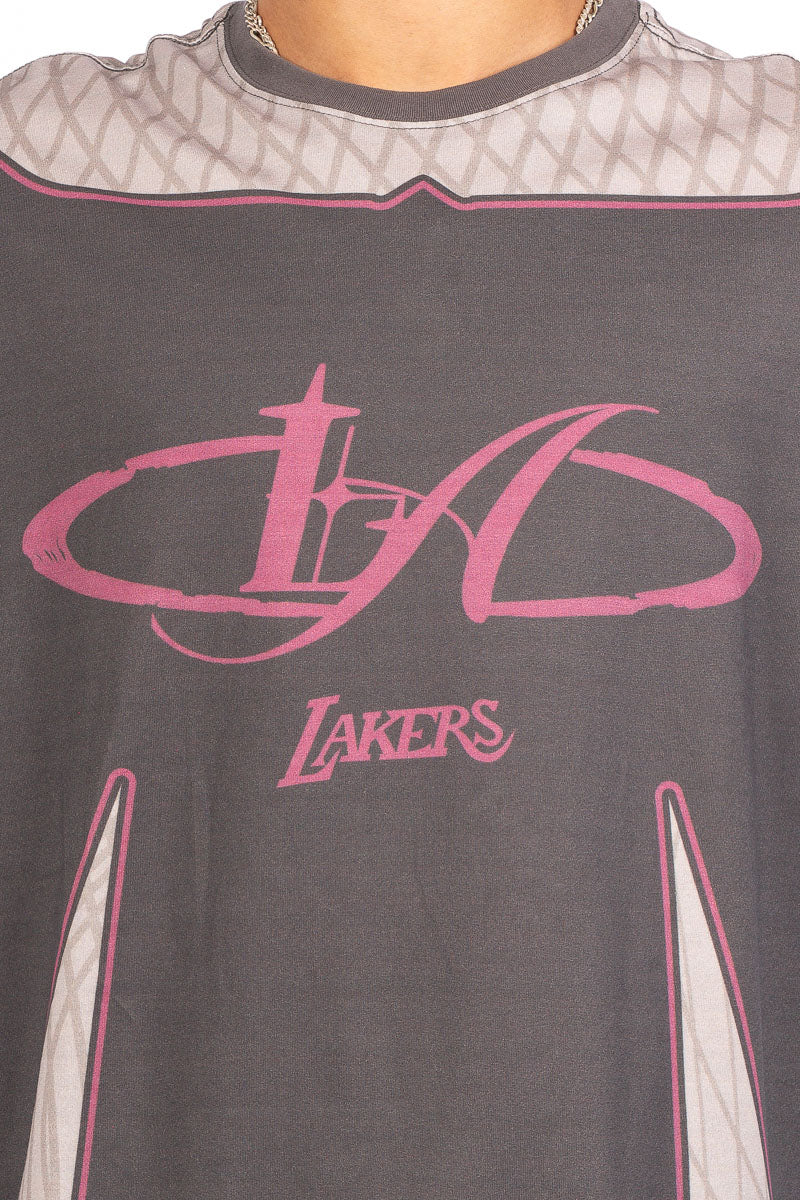 LA Lakers Festival Long-Sleeve Jersey - Mens