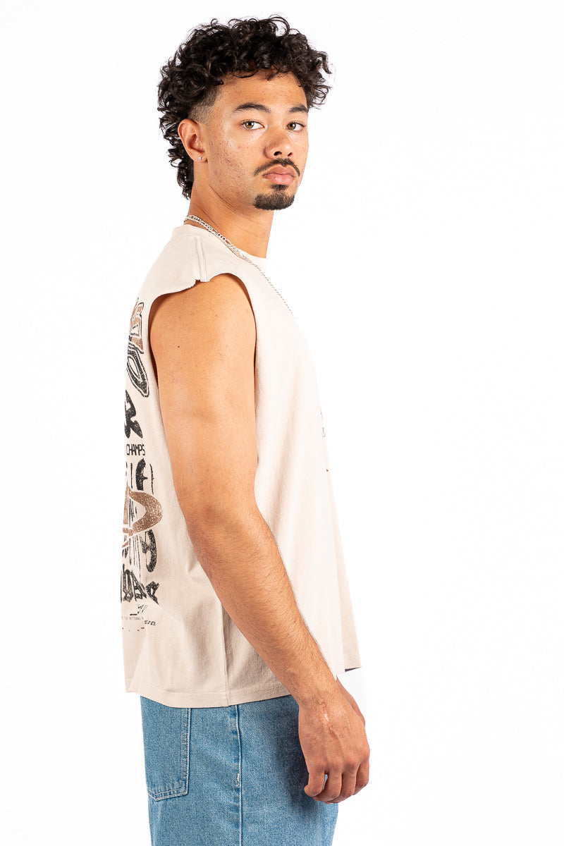 LA Lakers Flyer Boxy Muscle Tank