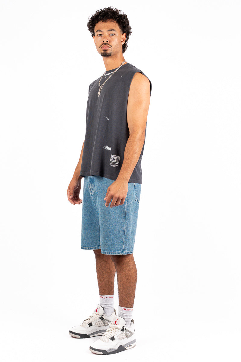 LA Lakers Boxy Muscle Tank