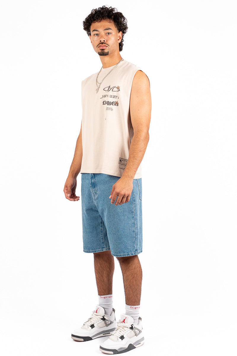 LA Lakers Flyer Boxy Muscle Tank