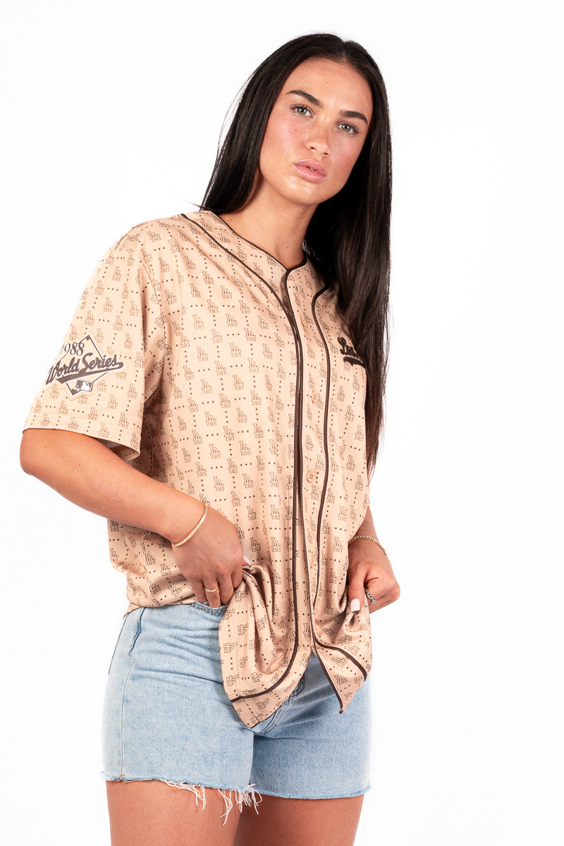 LA Dodgers MLB Monogram Jersey Womens