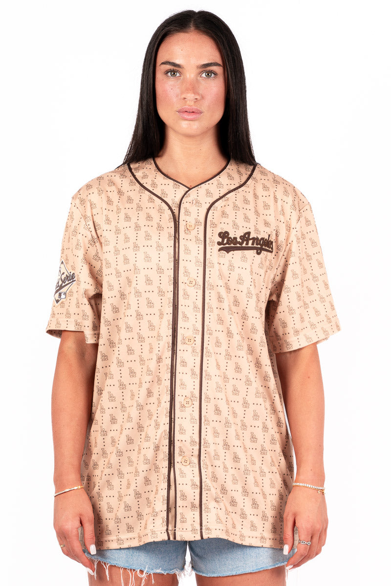 LA Dodgers MLB Monogram Jersey Womens
