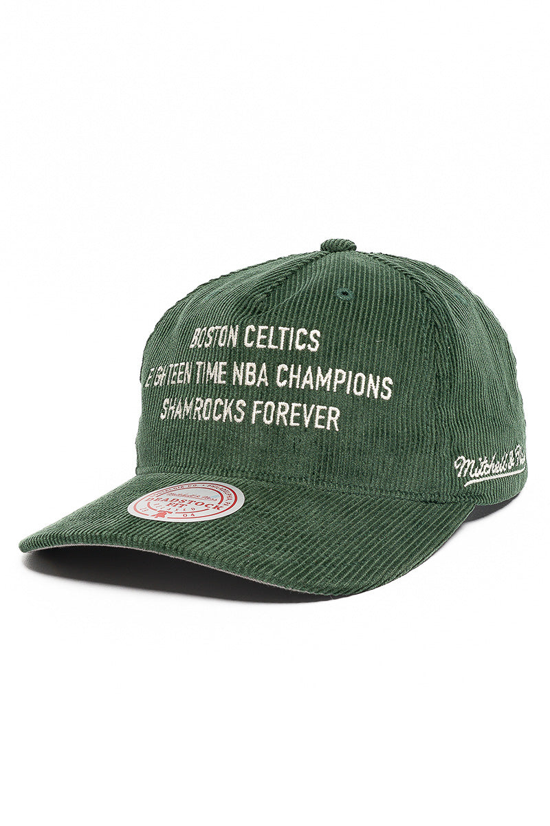 Celtics Global Cord Snapback