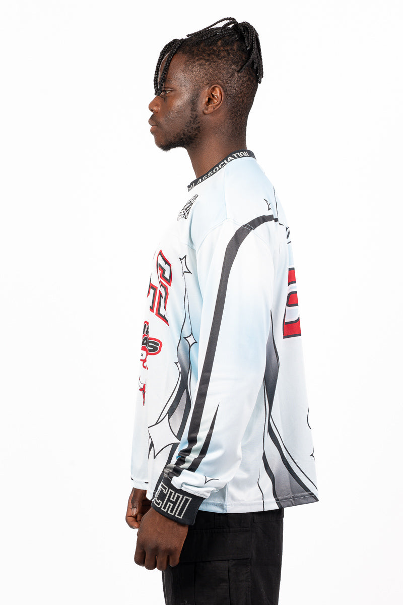 Chicago Bulls Rave Long-Sleeve Jersey