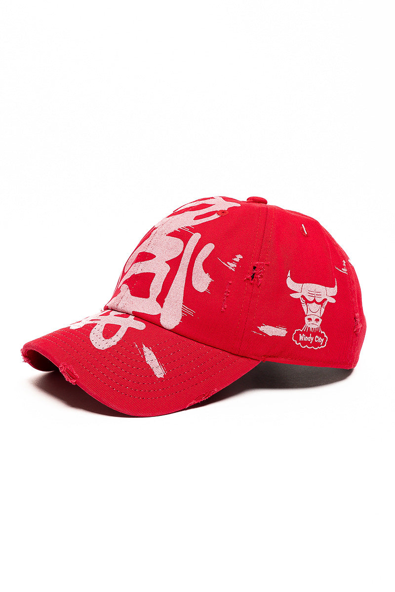 Chicago Bulls Graffiti Cap