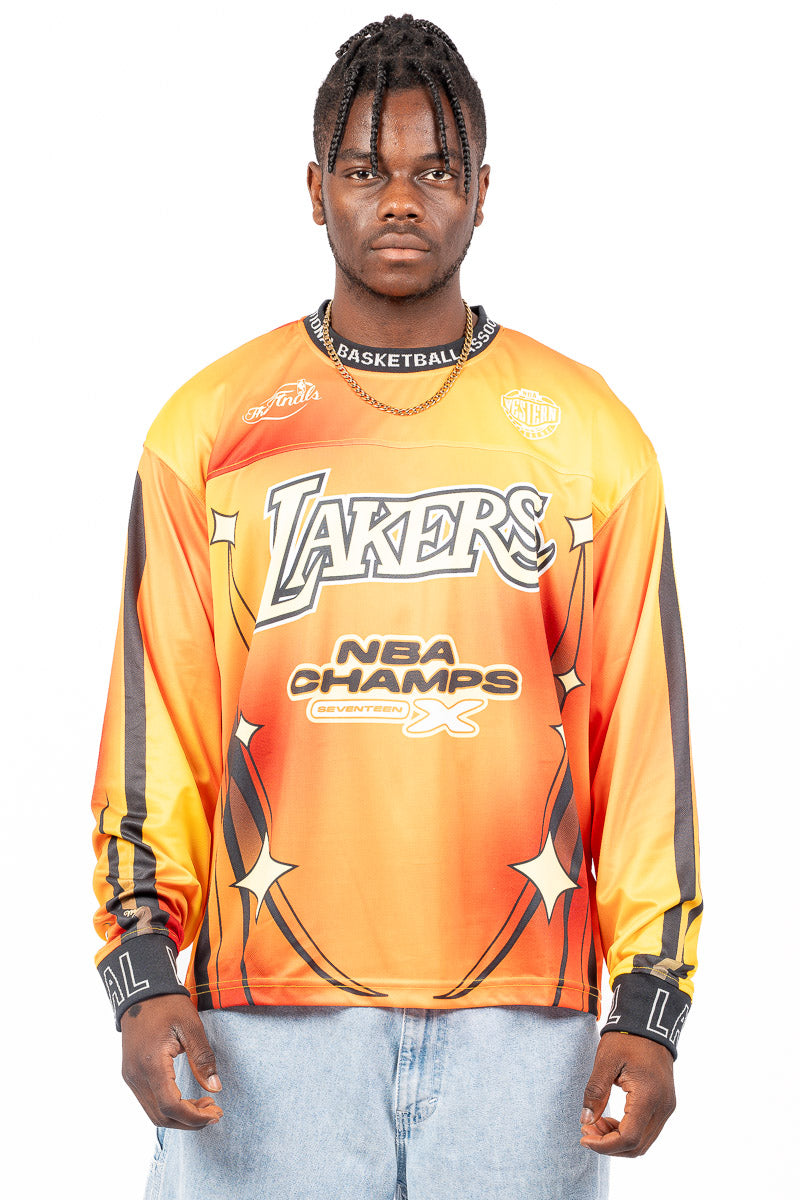 LA Lakers Rave Long-Sleeve Jersey