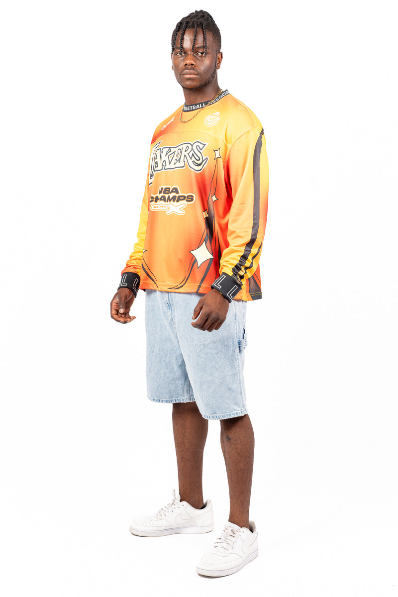 LA Lakers Rave Long-Sleeve Jersey