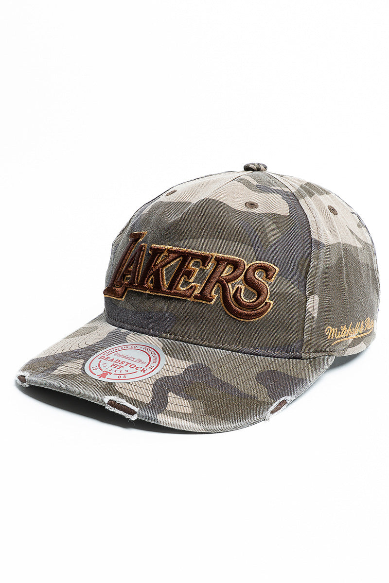 LA Lakers Distressed Cap