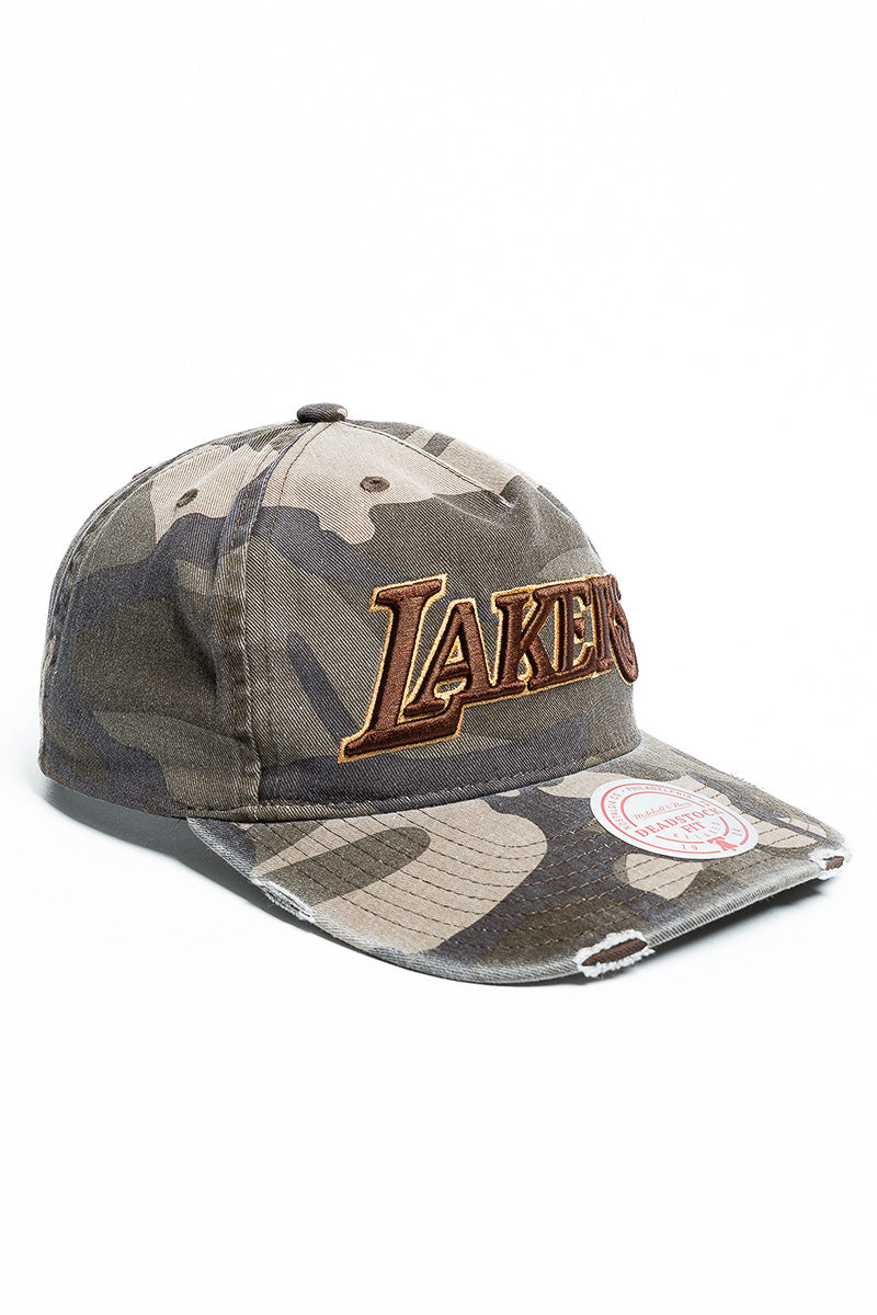 LA Lakers Distressed Cap