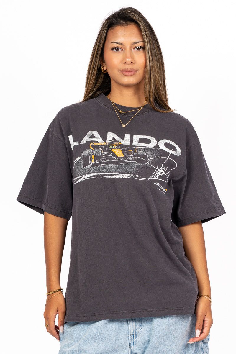 Lando Norris McLaren Vintage Tee