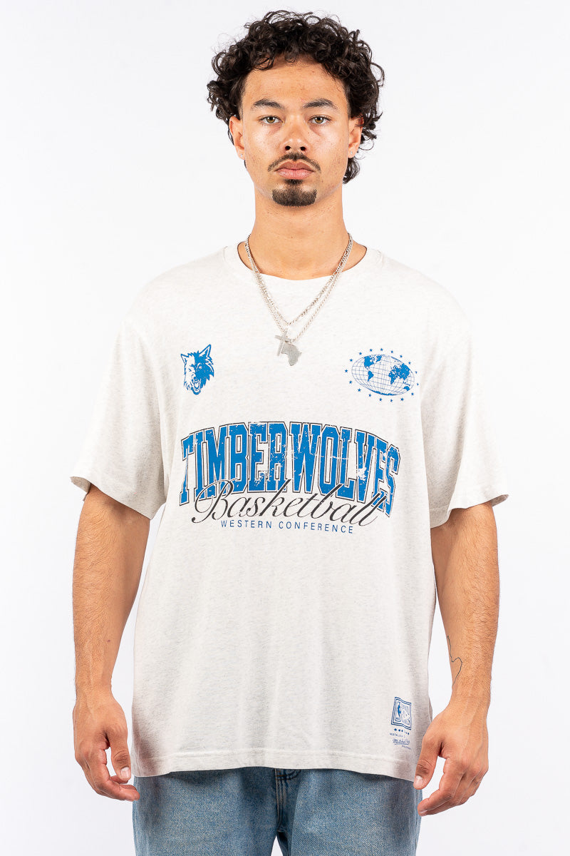 Minnesota Timberwolves Arch Logo Tee - Mens