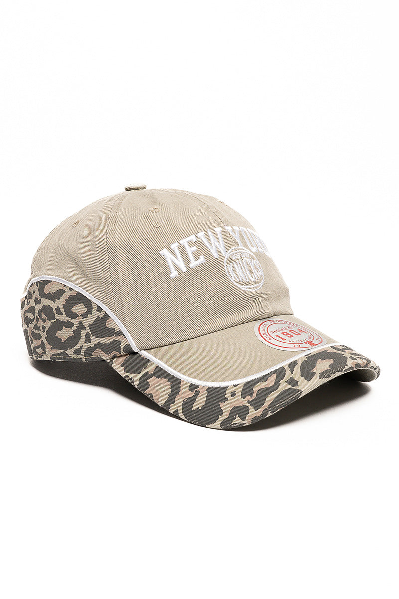 NY Knicks Snow Leopard Cap