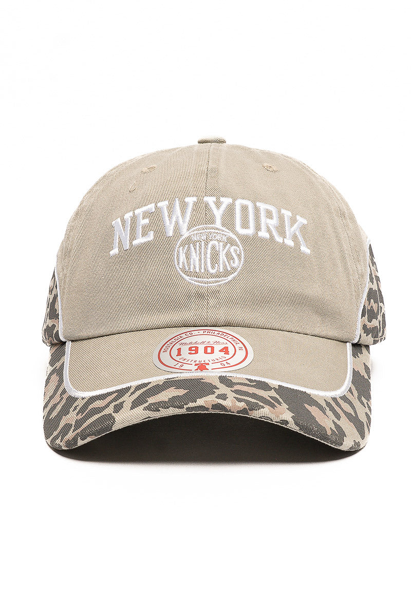 NY Knicks Snow Leopard Cap