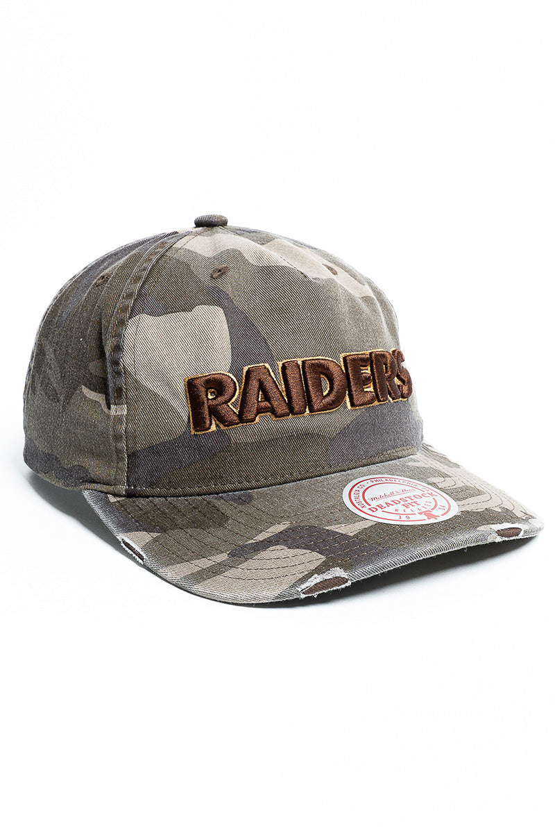 Las Vegas Raiders Distressed Cap