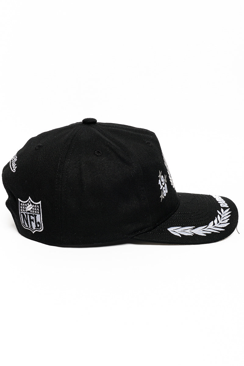 Raiders Stars & Text Origin Snapback