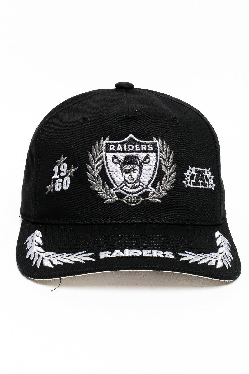 Raiders Stars & Text Origin Snapback