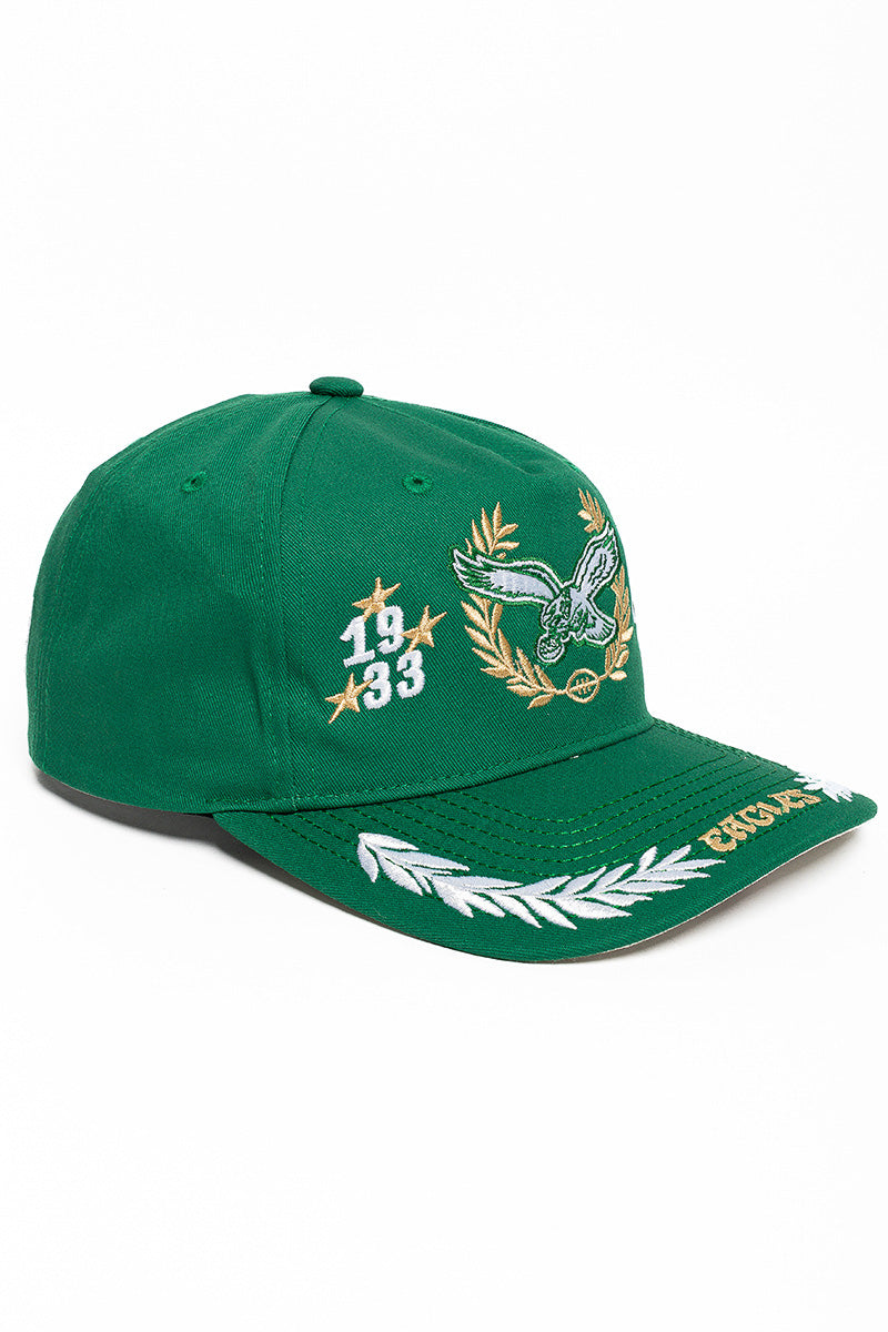 Philadelphia Eagles Stars & Text Origin Snpback