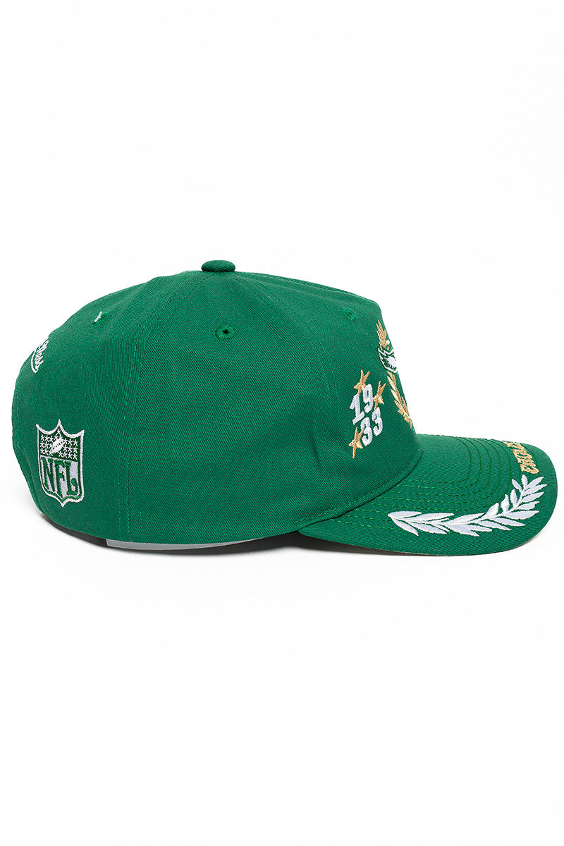 Philadelphia Eagles Stars & Text Origin Snpback