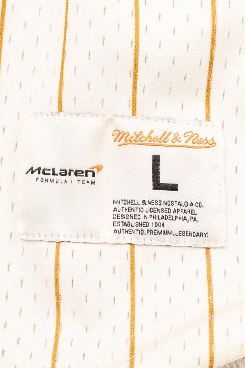McLaren Las Vegas F1 Mesh Button-Up Jersey