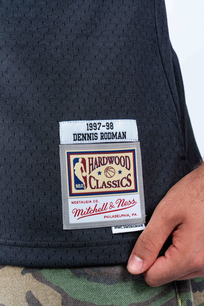 Chicago Bulls Rodman Snakeskin Jersey - Mens