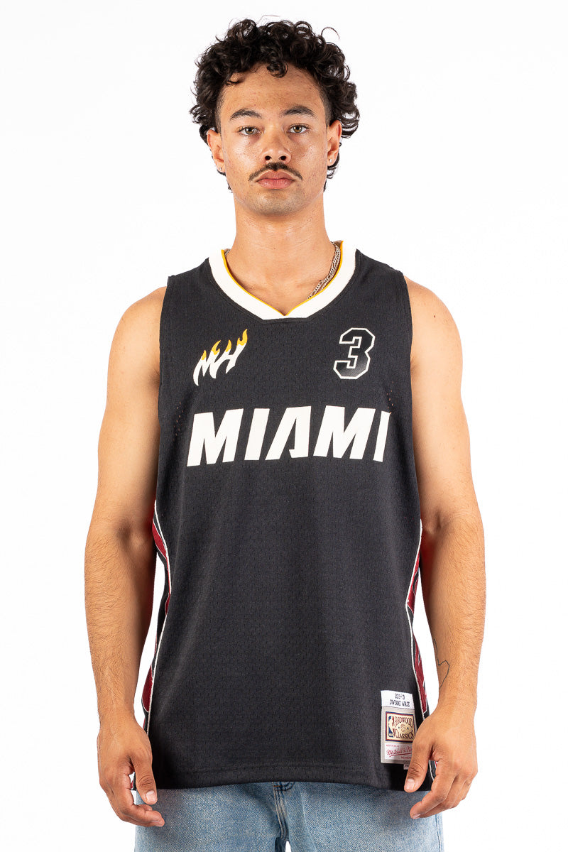 Miami Heat Wade Tip-Off Hardwood Classic Swingman Jersey