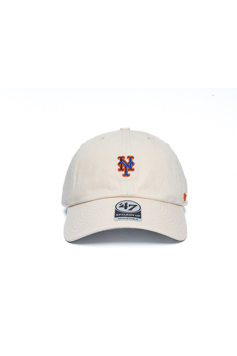 NY Mets Natural White 47 Clean Up Cap  - Mens