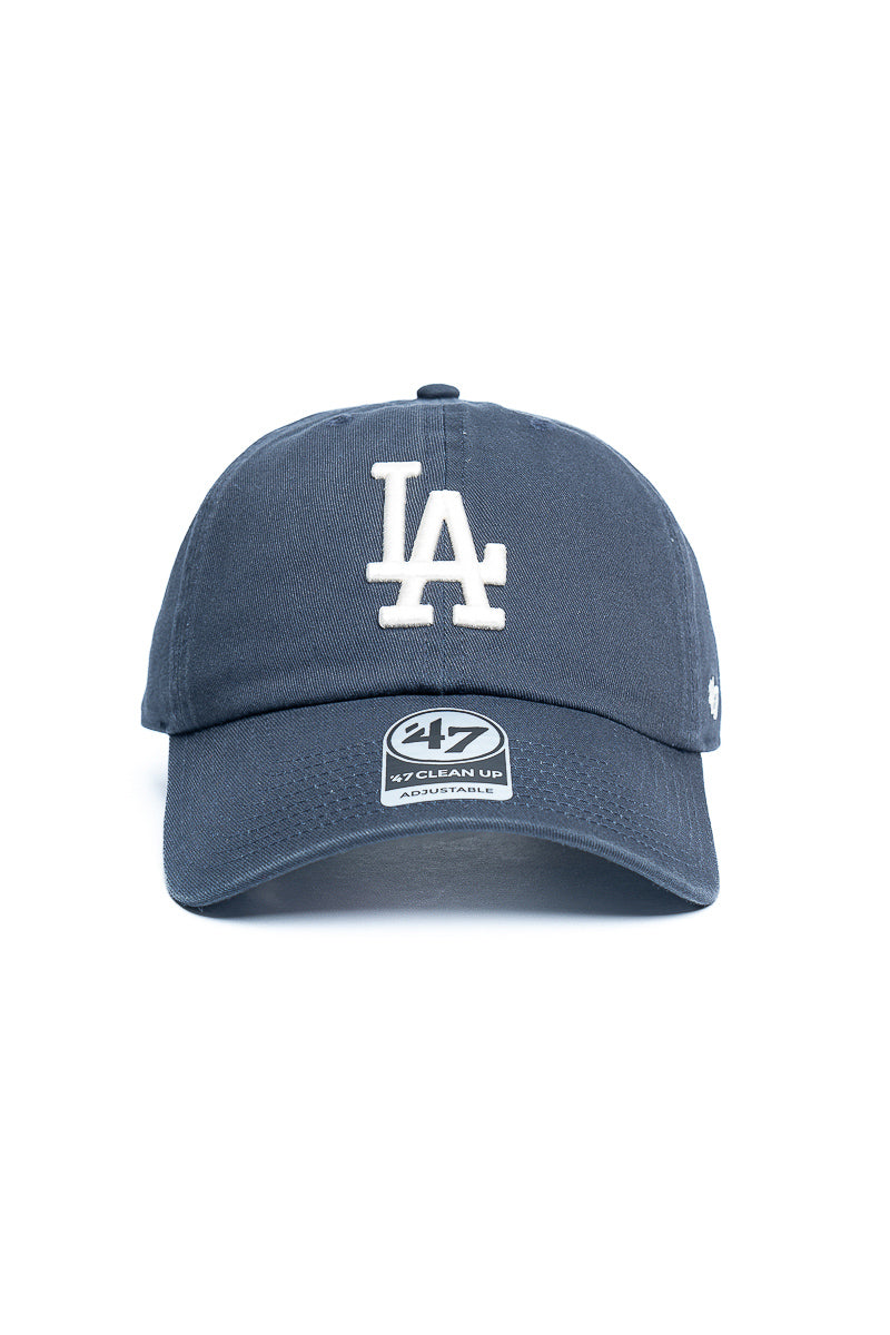 LA Dodgers Vintage Navy 47 Clean up Cap - Mens