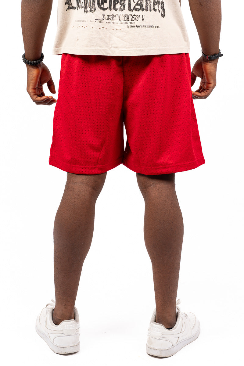 Kansas City Chiefs Stars & Text Mesh Shorts