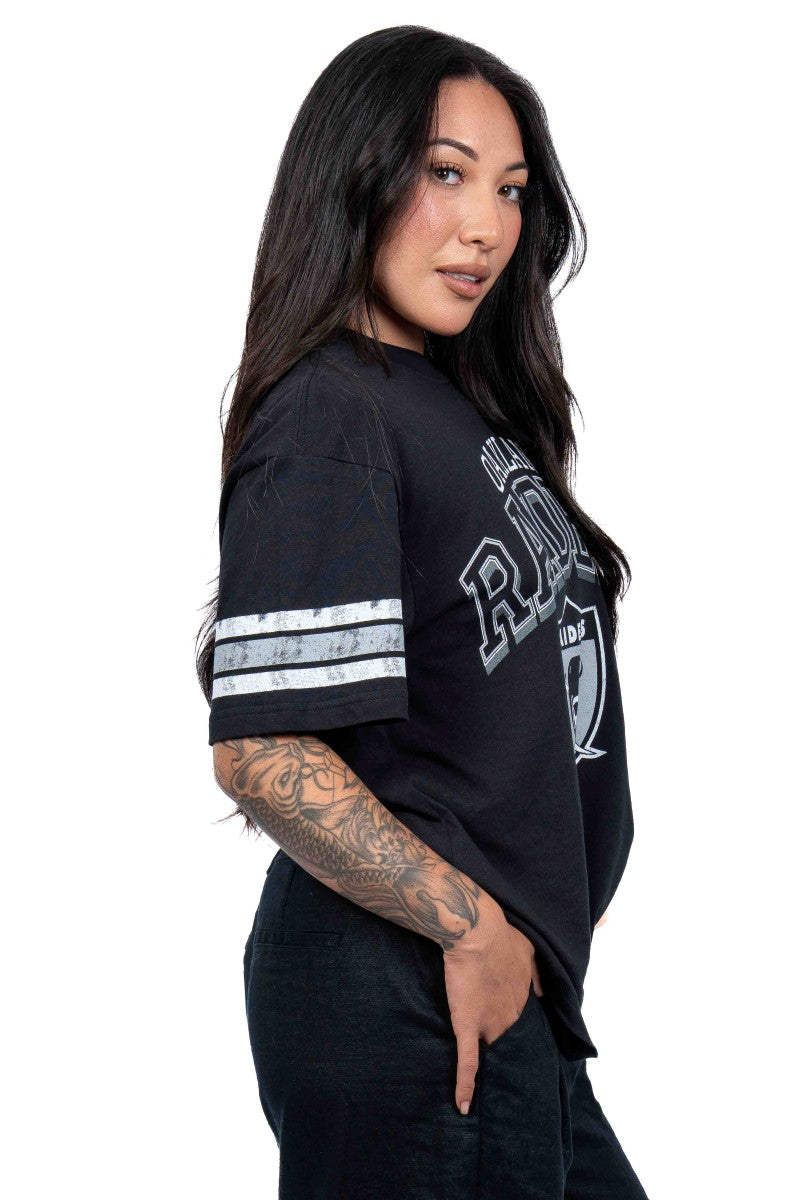 Oakland Raiders Arc Tee - Womens