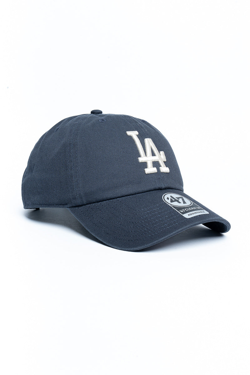 LA Dodgers Vintage Navy 47 Clean up Cap - Mens