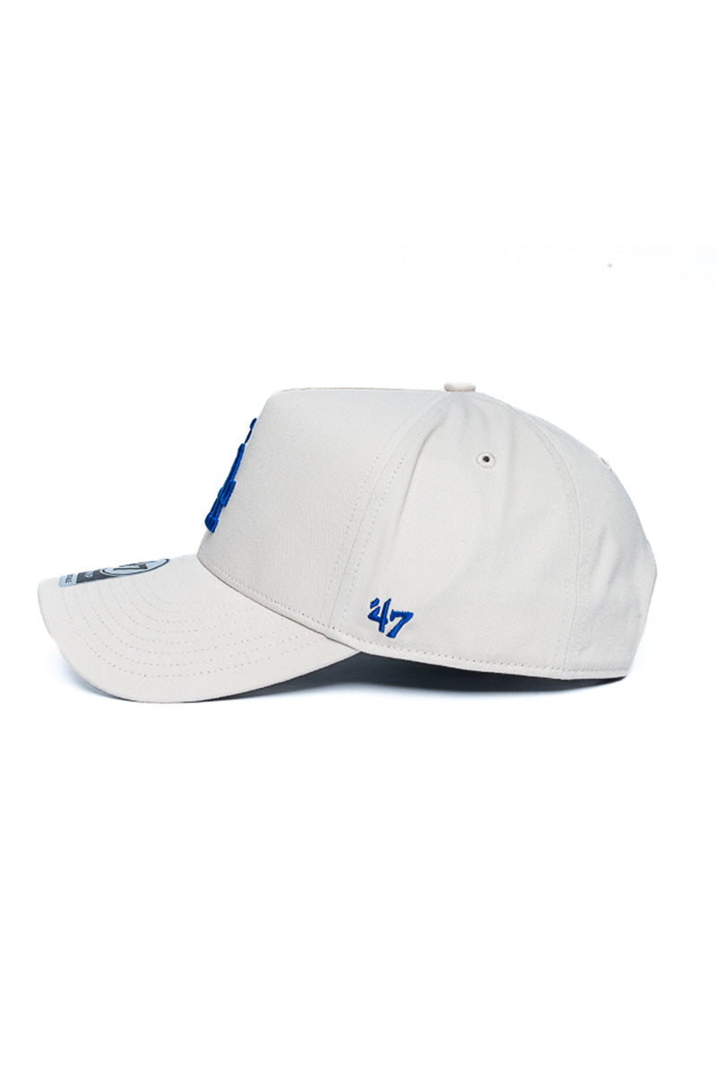 LA Dodgers Bone White 47 MVP A-Frame Cap - Mens