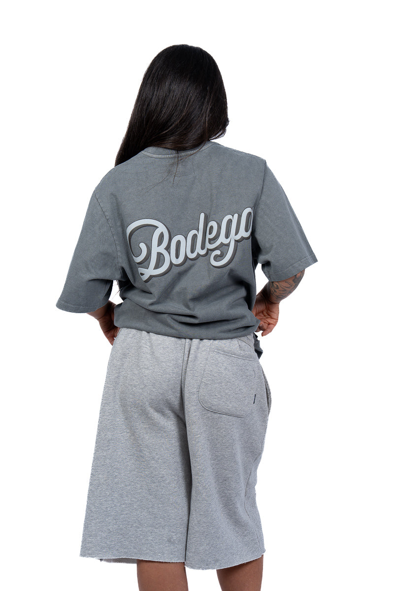 American Bodega Charcoal Puff Logo Tee - Womens