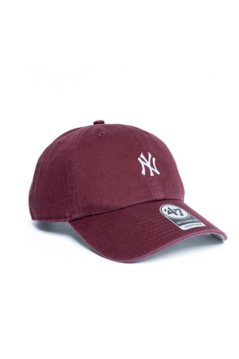 NY Yankees Maroon 47 Clean Up Cap - Mens