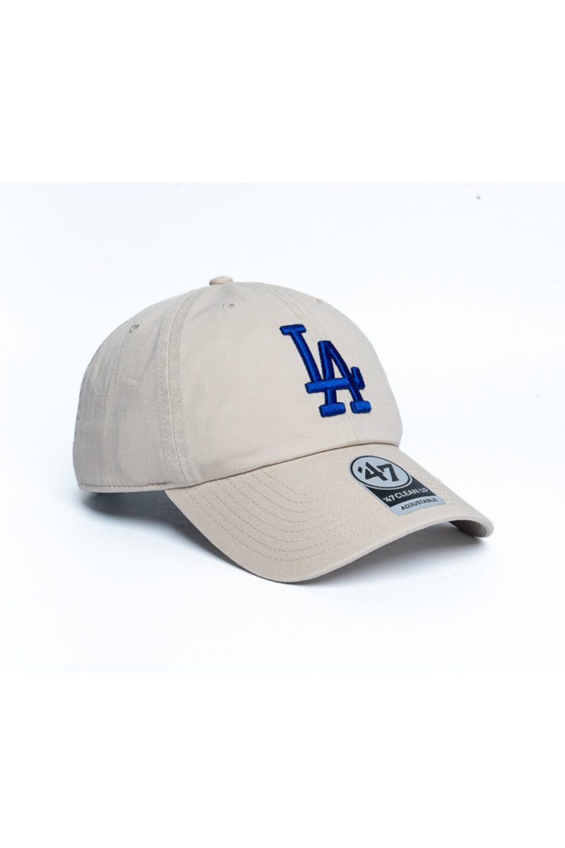LA Dodgers Bone White 47 Clean up Cap - Mens