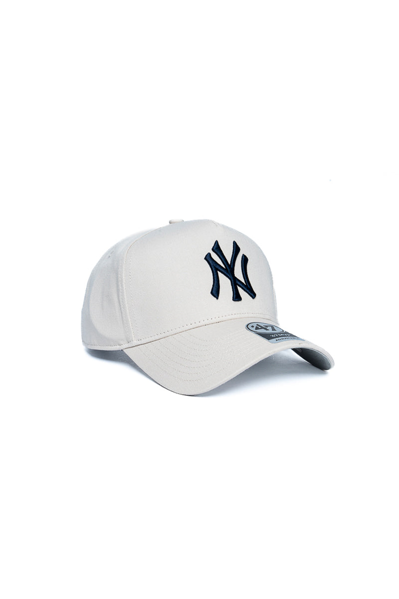NY Yankees Bone White 47 MVP A-Frame Cap - Mens