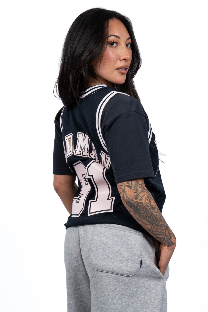 Chicago Bulls Rodman Cyber Sigil Jersey - Womens
