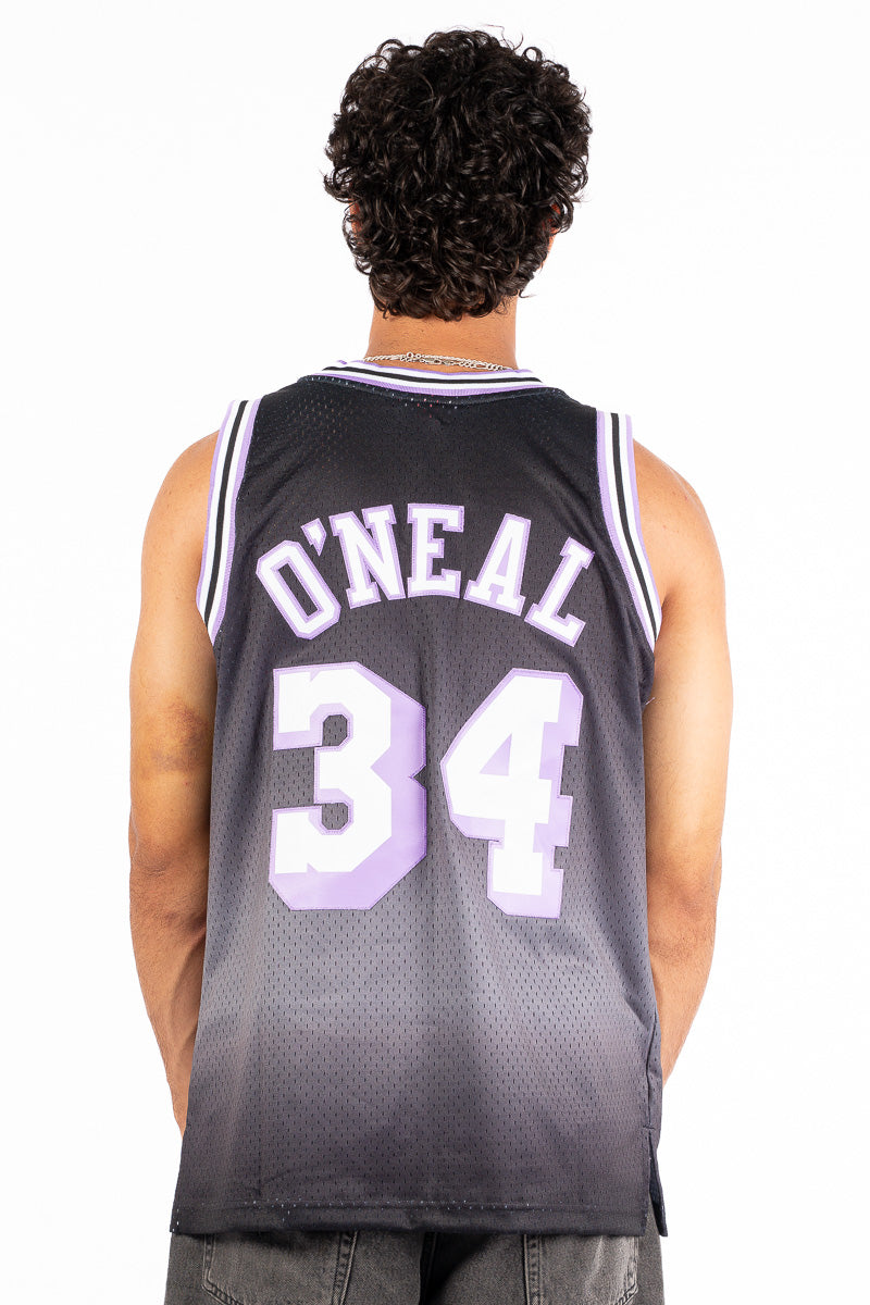LA Lakers O'Neal Ombre Hardwood Classic Swingman Jersey