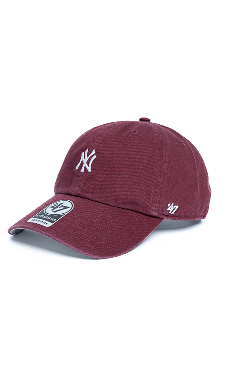 NY Yankees Maroon 47 Clean Up Cap - Mens