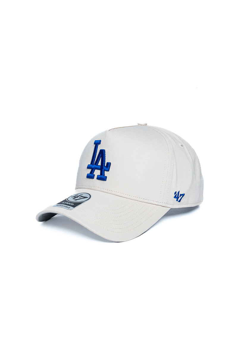 LA Dodgers Bone White 47 MVP A-Frame Cap - Mens